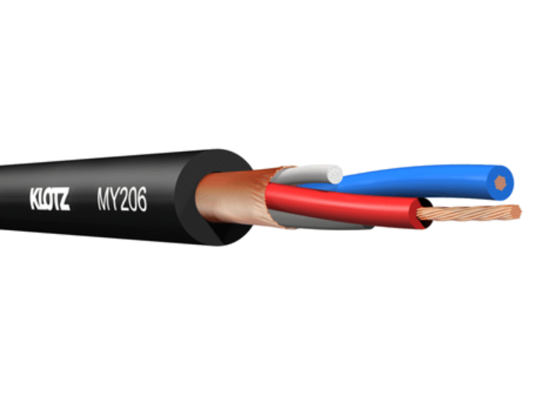 Przekrój kabla ekranowanego