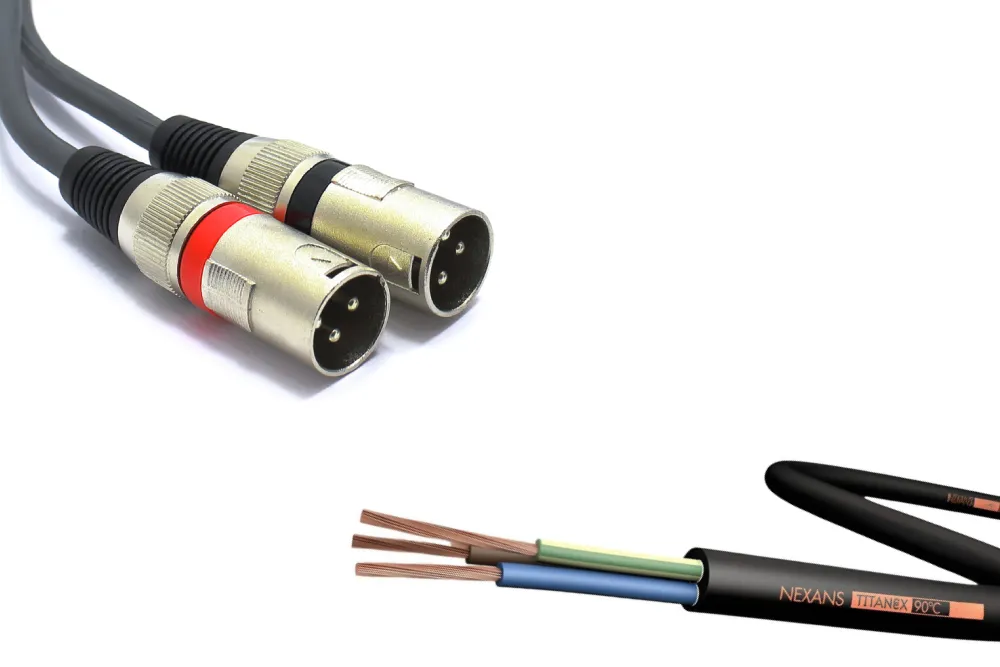 Przewód elektryczny i kabel XLR