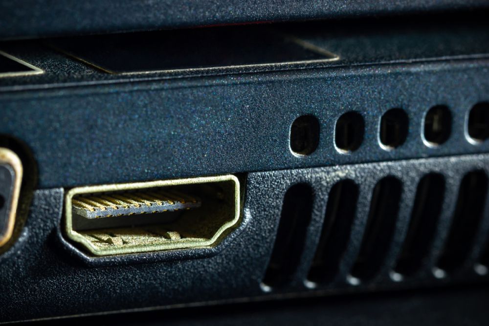 Wejście HDMI w laptopie