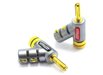 Gniazdo bananowe kątowe