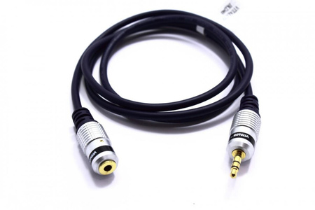 KABEL PRZEDŁUŻACZ MINI JACK 3,5MM AUX 1M VITALCO JKD40