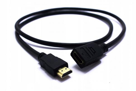 PRZEDŁUŻACZ HDMI WTYK - GNIAZDO HDKP24 1,5M