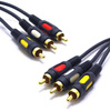 KABEL RCA 5M 3RCA - 3RCA ŁEZKA VITALCO RK32