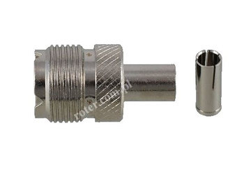Vitalco gniazdo UHF zaciskane na kabel h155