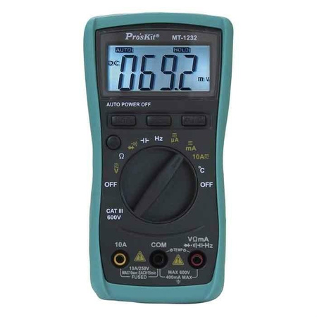 MIERNIK POJEMNOŚCI I TEMPERATURY MT-1232 PROSKIT