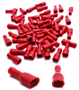KONEKTOR IZOLOWANY PEŁNY ŻEŃSKI RED 4,8mm 100 sztuk