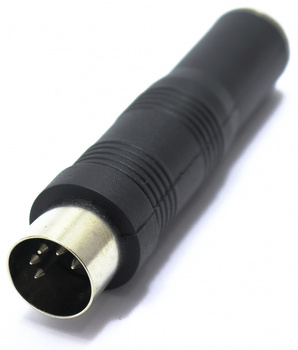 VITALCO ADAPTER WTYK DIN 5P / GNIAZDO JACK 6,3 PRZEJŚCIÓWKA DIN JACK 6.3