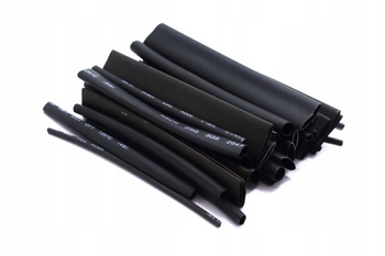 RURKI TERMOKURCZLIWE ZESTAW CZARNY HST-35A