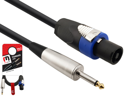 KABEL GŁOŚNIKOWY 2X2,5MM2 SP2250 SPEAKON - JACK 6.3 TS 5M DO KOLUMN