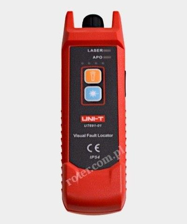 Wizualny lokalizator uszkodzeń swiatłowodów UT691-01