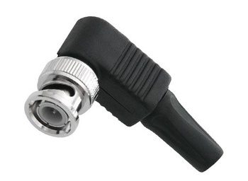 WTYK BNC KĄTOWY W OBUDOWIE