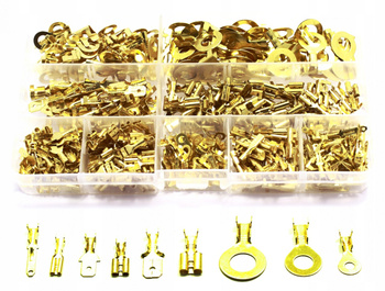 ZESTAW KONEKTORÓW SAMOCHODOWYCH KABLOWYCH 450 SZT