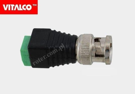Wtyk BNC z szybkozłączem Vitalco CCZ52