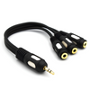 ROZDZIELACZ MINI JACK 3X ROZGAŁĘŹNIK AUX VITALCO