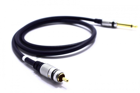 KABEL WTYK JACK 6,3mm MONO / WTYK RCA CINCH MK78 2m VITALCO