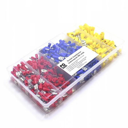 KONEKTOR IZOLOWANY ZESTAW 500 SZTUK 0,5-6MM