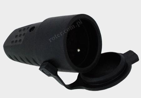 Gniazdo gumowe z uz. IP44 16A 250V G-10G