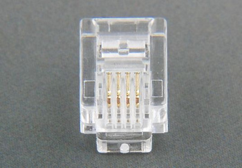 Wtyk 6P4C RoHS