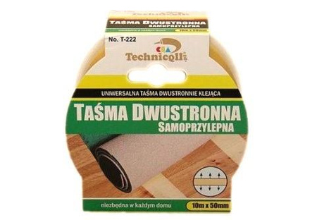 Taśma dwustronna uniwer. 10m