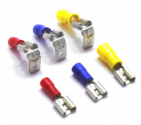 ZESTAW KONEKTORÓW IZOLOWANYCH Z ODCZEPEM 120 SZT