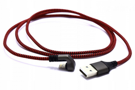 KABEL USB MICRO IPHONE 1M 180 STOPNI
