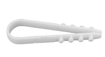 UCHWYT NA PRZEWÓD UT11-18mm BIAŁY 100 SZTUK