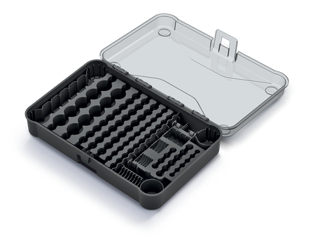 ORGANIZER POJEMNIK NA BATERIE BATTERY BOX 115 SZTUK