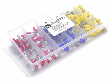 ZESTAW KONEKTORÓW IZOLOWANYCH Z ODCZEPEM 120 SZT