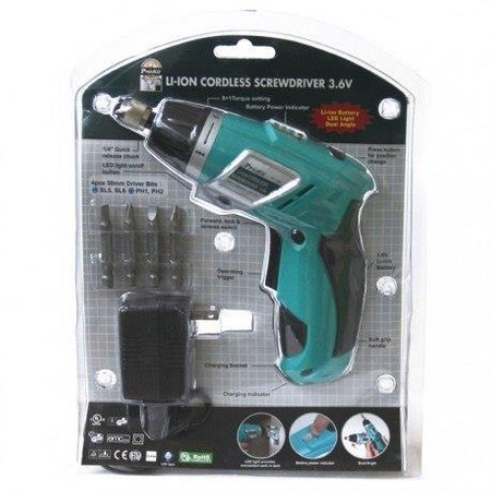 WKRĘTARKA PROSKIT PT-1361F LI-ION 3,6V