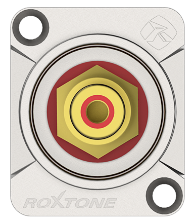 GNIAZDO PANELOWE RCA CINCH ROXTONE RF2D-N-BK