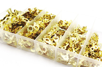 ZESTAW KONEKTORÓW OCZKOWYCH SAMOCHODOWYCH 550 SZT