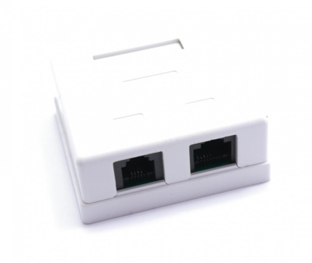 GNIAZDO KATEGORII 5 RJ45 + RJ11