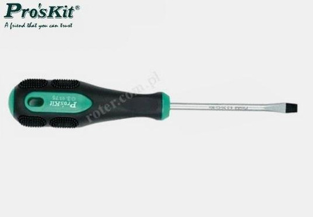Wkrętak płaski 5,0/75mm 9SD-202A Proskit