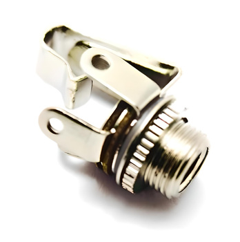 GNIAZDO JACK 3,5 MONO METALOWE MONTAŻOWE