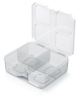 ORGANIZER NARZĘDZIOWY PRZEZROCZYSTY SQR BOX 15 WYSOKI SKRZYNKA