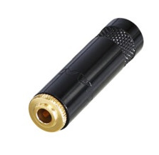 Gniazdo Jack 3.5 stereo TRS NYS240BG Rean Neutrik mini Jack 3,5mm na kabel