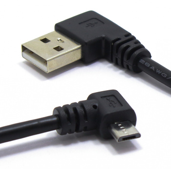 KABEL MICRO KĄTOWY USB VITALCO WTYK USB -WTYK 1,5M