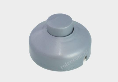 Przełącznik przelotowy nożny srebrny 1A 250V