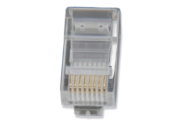 WTYK RJ45 8P8C PŁASKA LINKA 100 SZTUK RJ-45