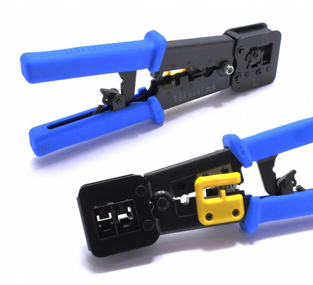 ZACISKARKA RJ-45 PASS THROUGH RJ45 PRZELOTOWYCH