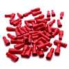 KONEKTOR IZOLOWANY PEŁNY ŻEŃSKI RED 4,8mm 100 sztuk