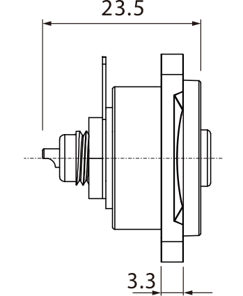 GNIAZDO PANELOWE RCA CINCH ROXTONE RF2D-N-BK