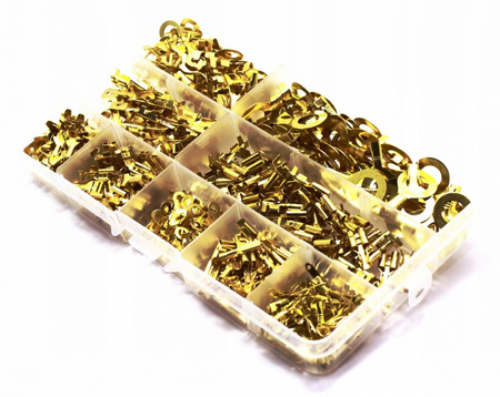 ZESTAW KONEKTORÓW SAMOCHODOWYCH KABLOWYCH 450 SZT