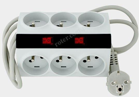 Listwa zasilająca ACAR smart 3m szara