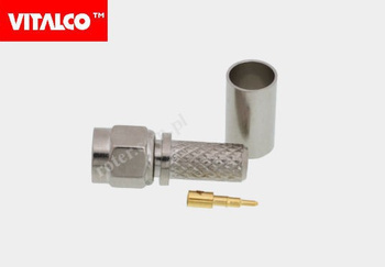 Wtyk SMA zaciskany H155 Vitalco