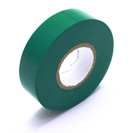 TAŚMA IZOLACYJNA PVC SZKOTA 18,3M ZIELONA