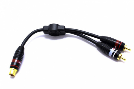 ADAPTER TRÓJNIK RCA 2X WTYK GNIAZDO VITALCO RCA
