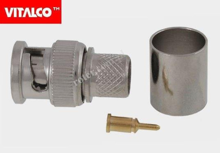 Wtyk BNC zaciskany RG213 Vitalco