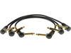 KABEL DO EFEKTÓW KĄTOWY JACK 6.3MM 3X30CM KLOTZ
