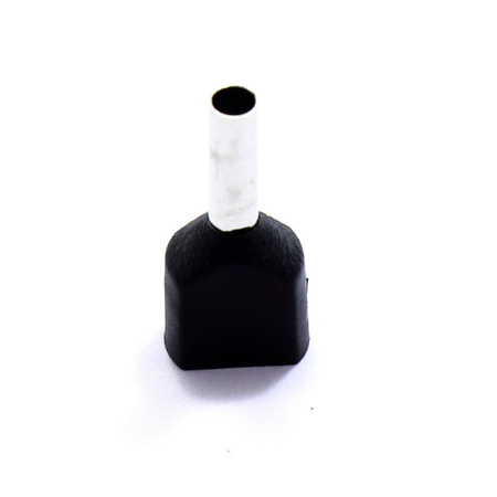 TULEJKA KABLOWA IZOLOWANA PODWÓJNA 2x1,5 mm TULEJKI PODWÓJNE 1,5mm 100szt